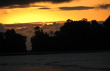 Nuqui zonsondergang Nuqui zonsondergang