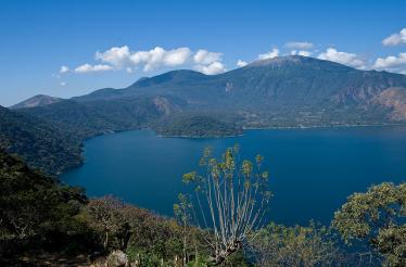 lake Coatepeque - el Salvador lake Coatepeque el Salvador